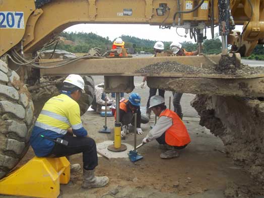 Soil Services for Hauling Road Haju 2012-2013