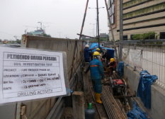 2015-ongoing Soil Investigation For LRT Project At Jabodetabek Cawang Bekasi Line Cawang Bogor Line Cawang Kuningan Line