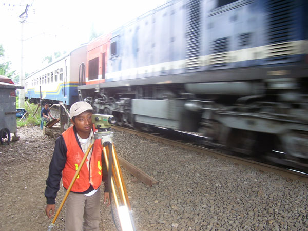 Topography Survey for Engineering Services for Railway Double Tracking on Java South Line Project